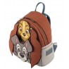 Mochila Dama y Golfo La Dama y el Vagabundo Disney Loungefly 26cm