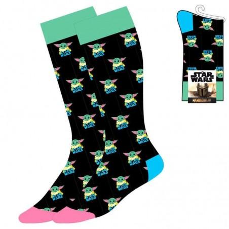 Calcetines Baby Yoda The Mandalorian Star Wars adulto