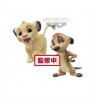 Figura Simba y Timón El Rey Leon Disney Fluffy Puffy Banpresto  7cm