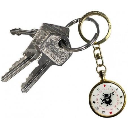 Llavero Reloj del Conejo Blanco Alicia en el País de las Maravillas Disney
