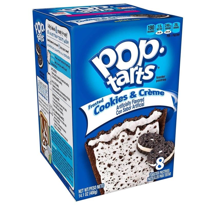 Kelloggs Pop Tarts galletas y nata con glaseado