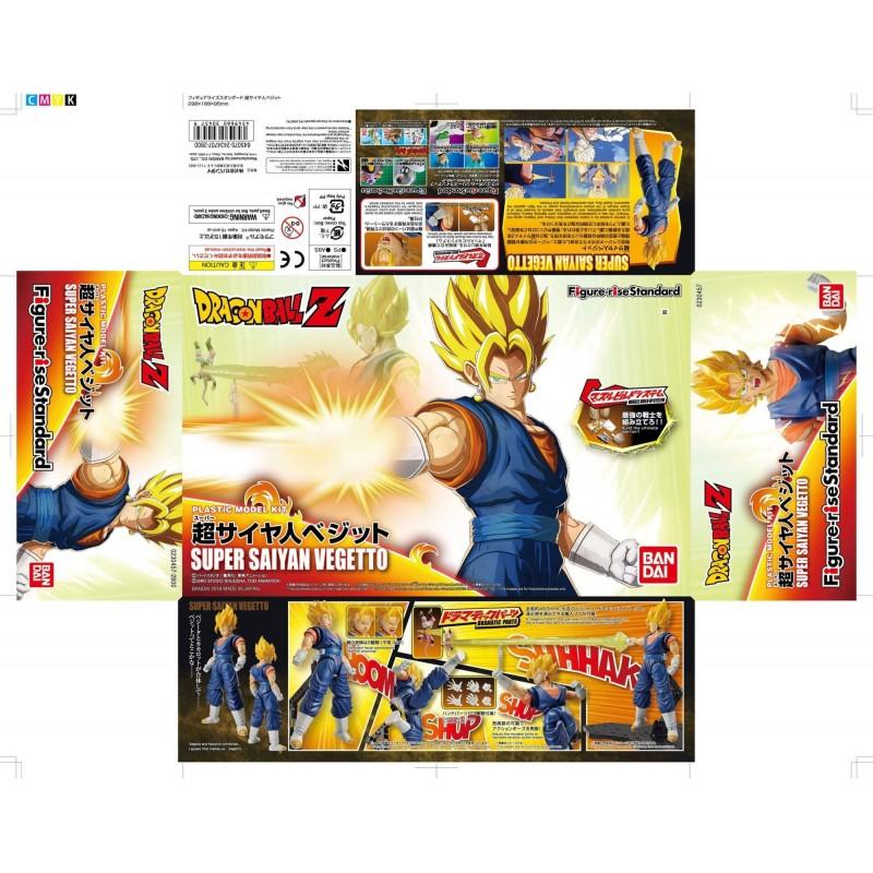 Figura Vegetto Super Saiyan Dragon Ball Z Model Kit