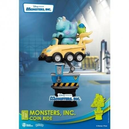 Figura Sully y Mike en el coche Monstruos S.A. Disney 16 cm