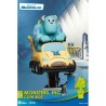 Figura Sully y Mike en el coche Monstruos S.A. Disney 16 cm