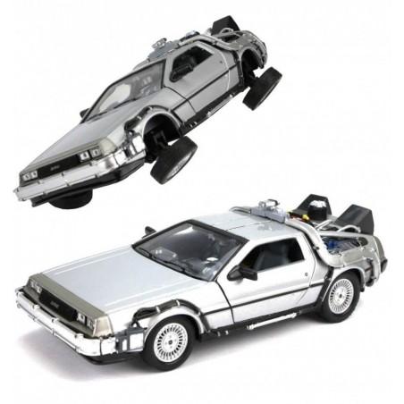 Vehículo Regreso al Futuro II Réplica Coche 1/24 ´81 DeLorean LK Coupe Fly Wheel
