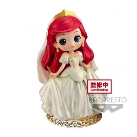 Figura Ariel con traje de novia La Sirenita Disney Q Posket