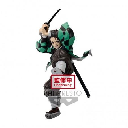 Figura Tanjiro Kamado Demon Slayer: Kimetsu no Yaiba Banpresto 19cm