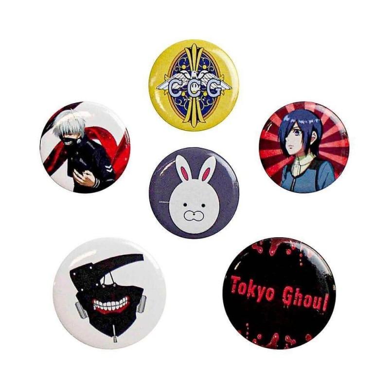 Set de chapas Tokyo Ghoul
