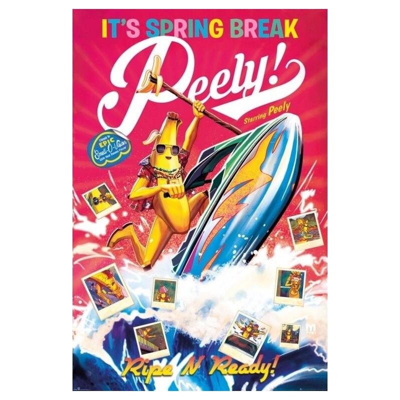 Poster “Its Spring Break” Peely Fortnite