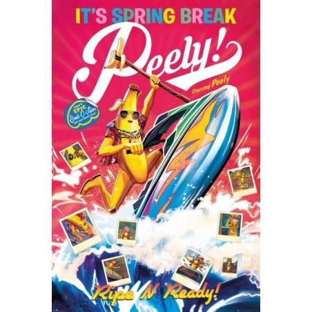 Poster “Its Spring Break” Peely Fortnite