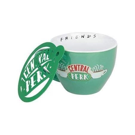 Taza Cappuccino Central Perk Green Friends