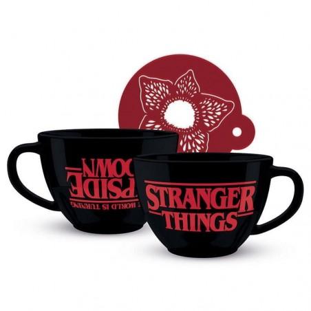 Taza capuccino Upside Down Stranger Things