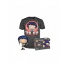 Set camiseta (S) y Funko POP Jirou con micrófono 1208 My Hero Academia