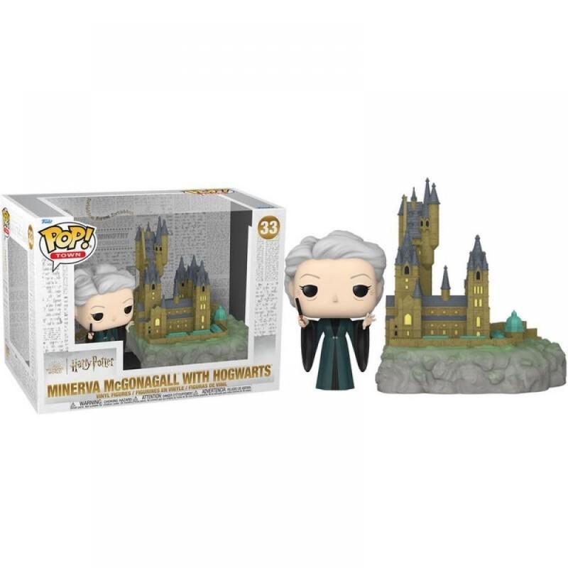 Funko POP Minerva Mcgonagall con Hogwarts 33 Harry Potter Town