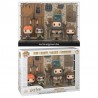Funko POP Ron, Hermione y Harry con Hagrid 04 Harry Potter