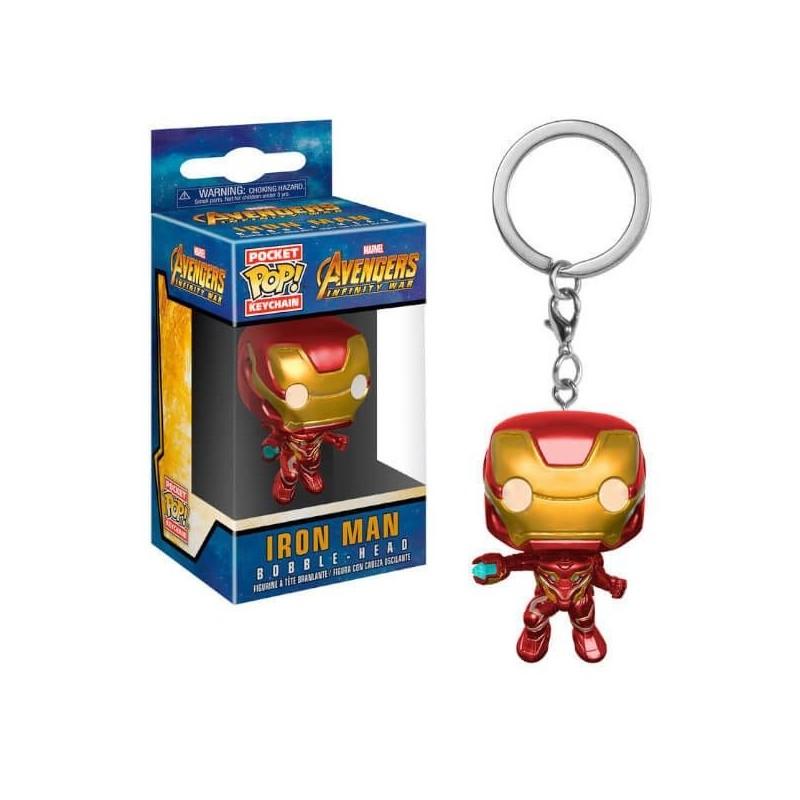 Llavero Pocket POP Iron Man Marvel