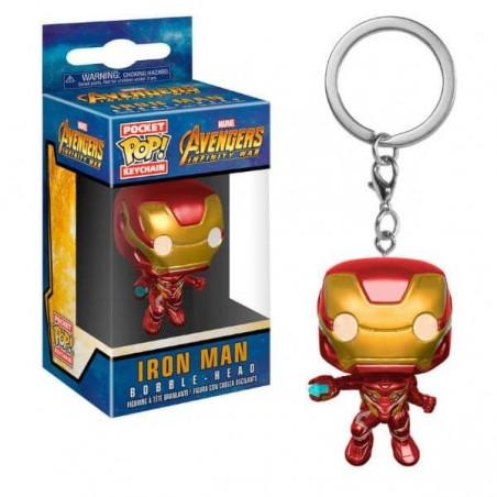 Llavero Pocket POP Iron Man Marvel