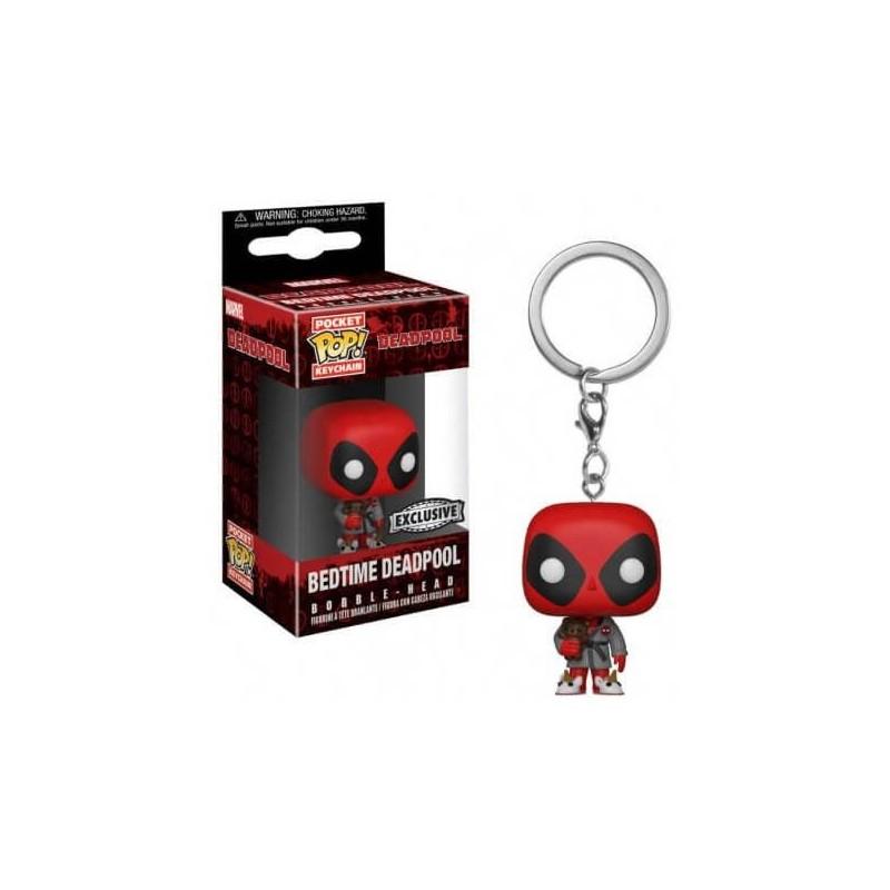 Llavero Pocket POP Deadpool Bedtime