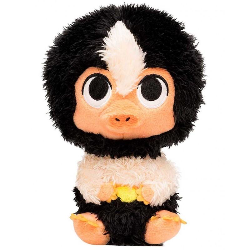 Peluche Niffler bebe blanco y negro Animales Fantásticos Harry Potter 15cm