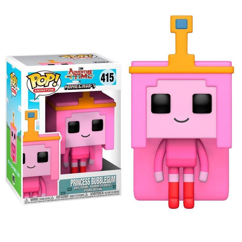 Funko POP Princesa Chicle 415 Hora de Aventuras & Minecraft