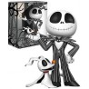 Figura Jack Skeleton con Zero Pesadilla antes de Navidad Disney