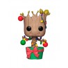 Funko POP Groot con luces de Navidad 399 Guardianes de la Galaxia Marvel