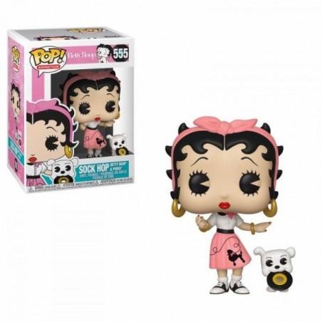 Funko POP Sock Hop Betty Boop and Pudgy 555 Betty Boop