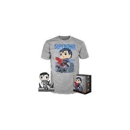 Set camiseta (L) y Funko POP Superman DC Cómics