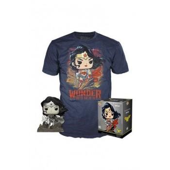 Set de Minifigura y Camiseta Wonder Woman