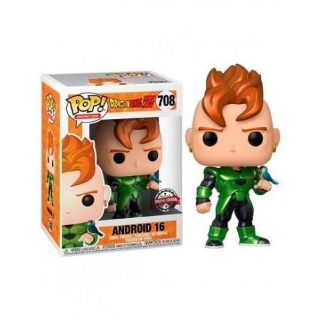 Funko POP Androide 16 708 Dragon Ball Z Exclusivo