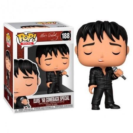 Funko POP Elvis 68 Comeback Special 188