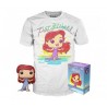 Set Funko POP  y camiseta Ariel La Sirenita Disney Talla S