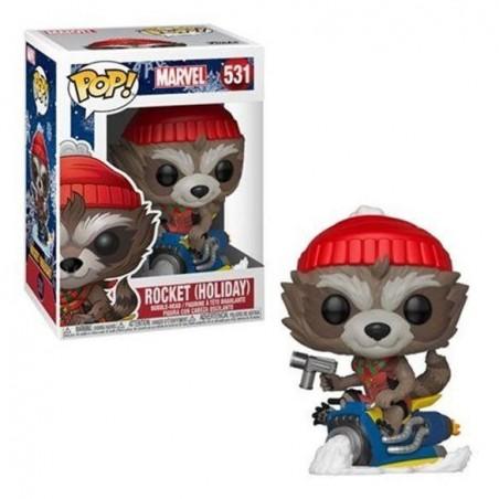 Funko POP Rocket Holiday 531 Guardianes de la Galaxia Marvel