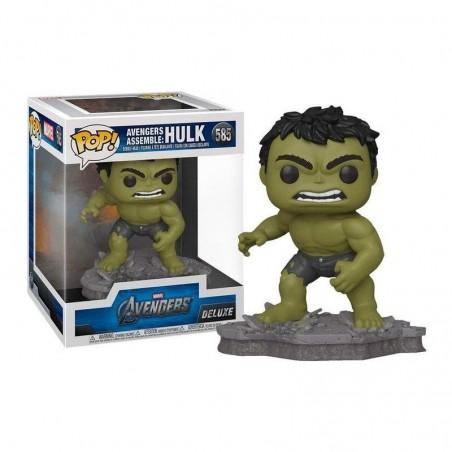 Funko POP Hulk 585 Vengadores Marvel Deluxe