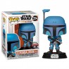 Funko POP Flashback Blue 354 The Mandalorian Star Wars Exclusive