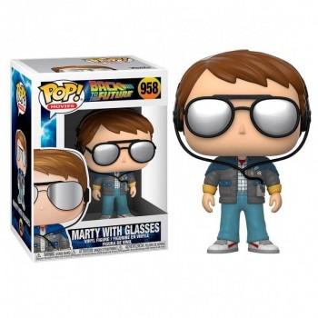 Funko POP Marty con gafas 958 Regreso al futuro