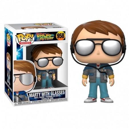 Funko POP Marty con gafas 958 Regreso al futuro