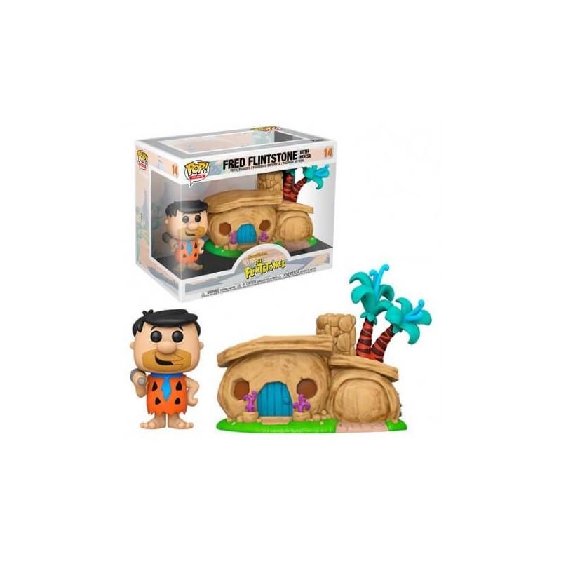 Funko POP Pedro PicaPiedra con su casa 14 Los PicaPiedra