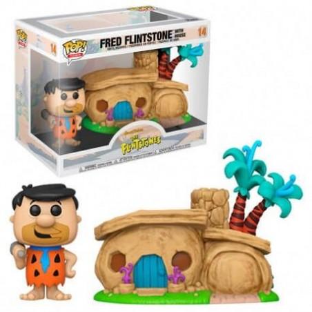 Funko POP Pedro PicaPiedra con su casa 14 Los PicaPiedra