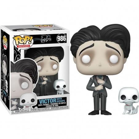 Funko POP Victor con Scraps 986 La Novia Cadáver