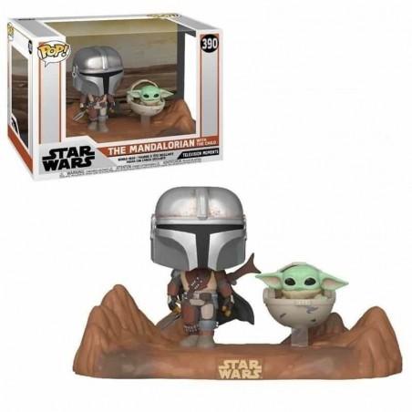 Funko POP Mandalorian con Baby Yoda 390 The Mandalorian Star Wars