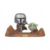 Funko POP Mandalorian con Baby Yoda 390 The Mandalorian Star Wars