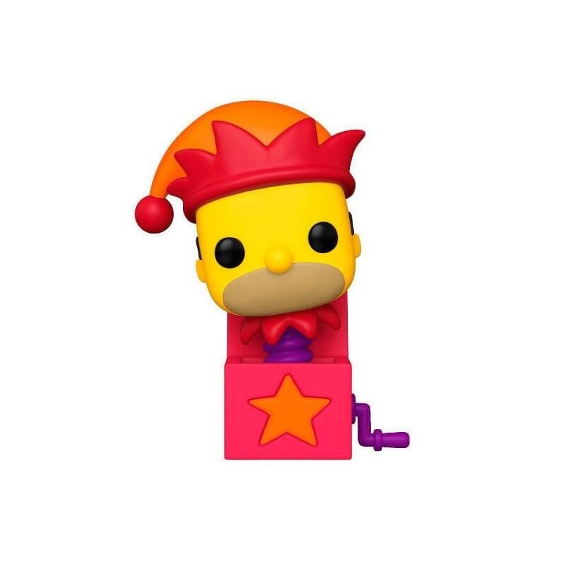 Funko POP Homer como Jack en la caja Los Simpsons