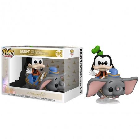Funko POP Goofy volando con Dumbo 105 Disney