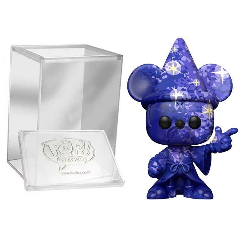 Funko POP Mickey Mouse 1 (Artist Series) W/ Pop Protector Fantasía 2000 Disney 80 Aniversario
