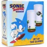 Set de 2 vasos The Hedgehog Sonic