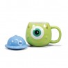 Taza Mike Wazowski 3D Monstruos S.A Disney