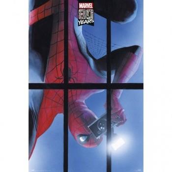 Póster Spiderman 80 Aniversario Marvel