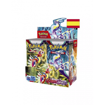 Sobre de cartas Pokémon Escarlata y Púrpura