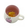 Taza Snoopy Caseta Rosa con figura 3D 355ml